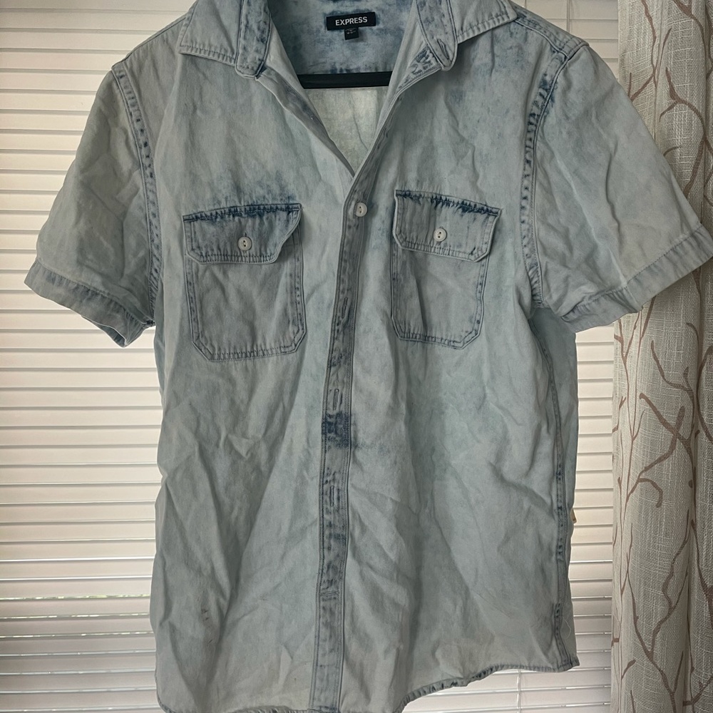 Men’s large shirt button